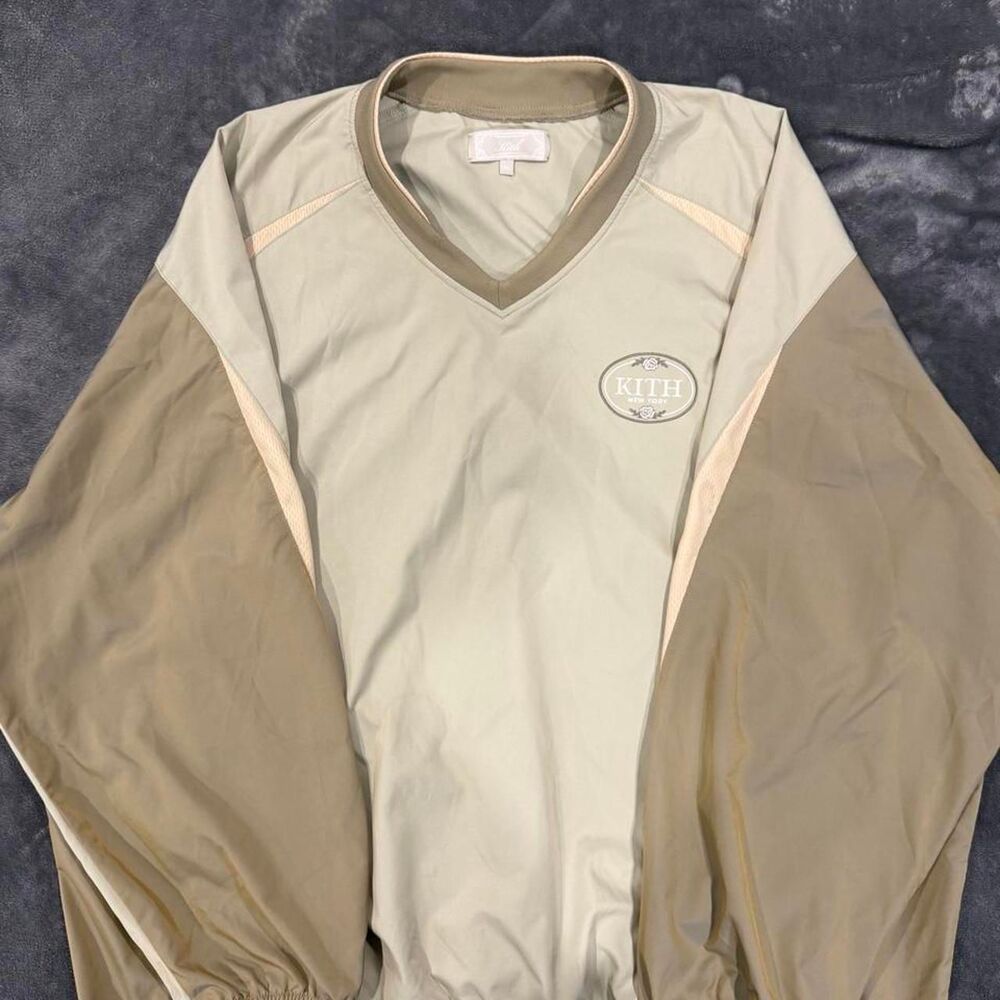 Kith Men's Cream and Tan Jacket